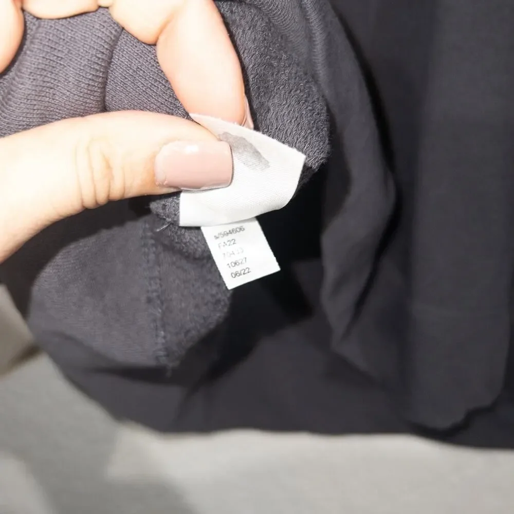 Loft Gray Button‎ Front Mixed Media Sweater Size XS